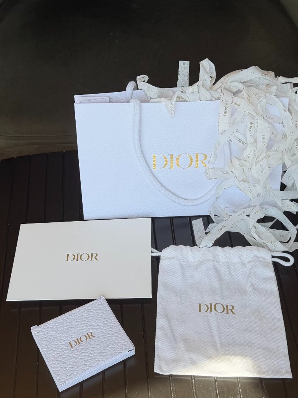Dior Gift Packaging Complete Set - Pouch, Bag, Box & Embossed Envelope - Picture 8 of 10